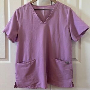 Purple Casma Scrub Top | Figs